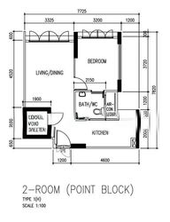 Blk 166A Teck Whye Crescent (Choa Chu Kang), HDB 2 Rooms #638743901